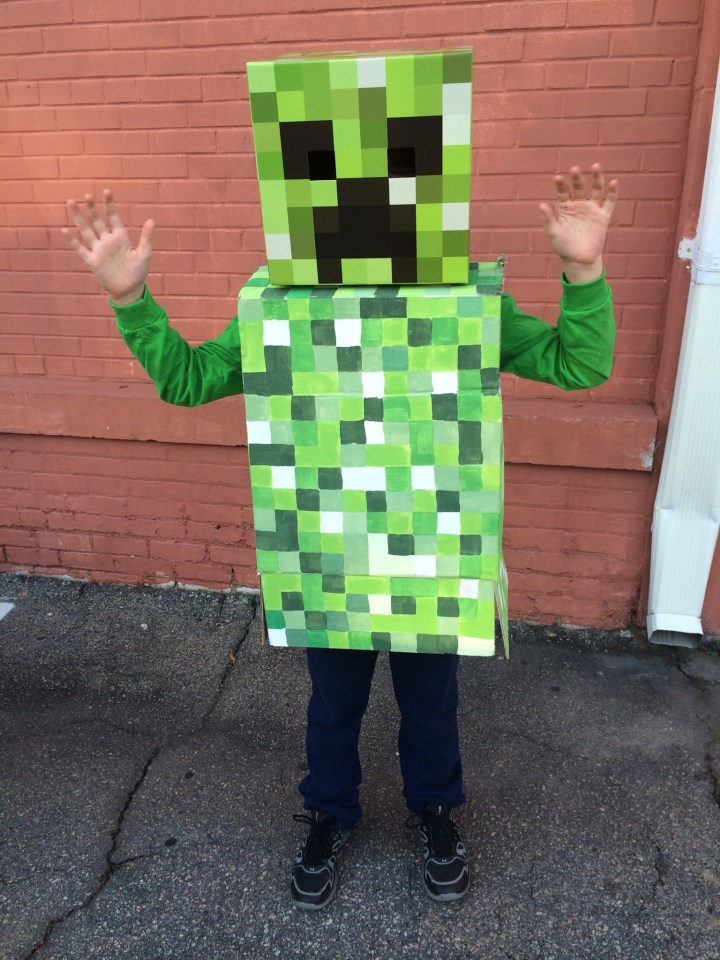 minecraft creeper costum